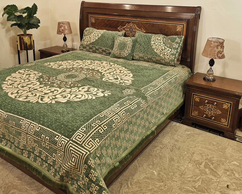 Velvet Bedsheet - Pista