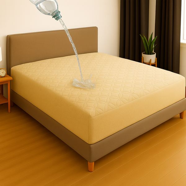 SKIN QUILTED WATERPROOF MATTRESS FITTED COVER