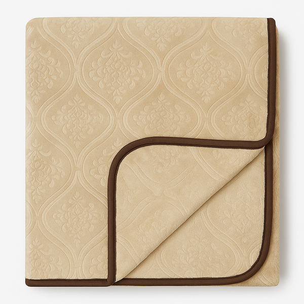 Camel Plush Blanket