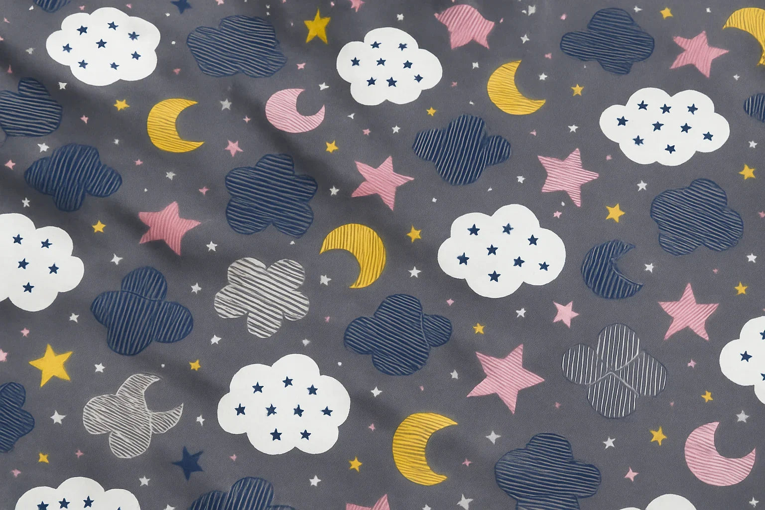 Grey Night Sky Set COTTON CRAFT