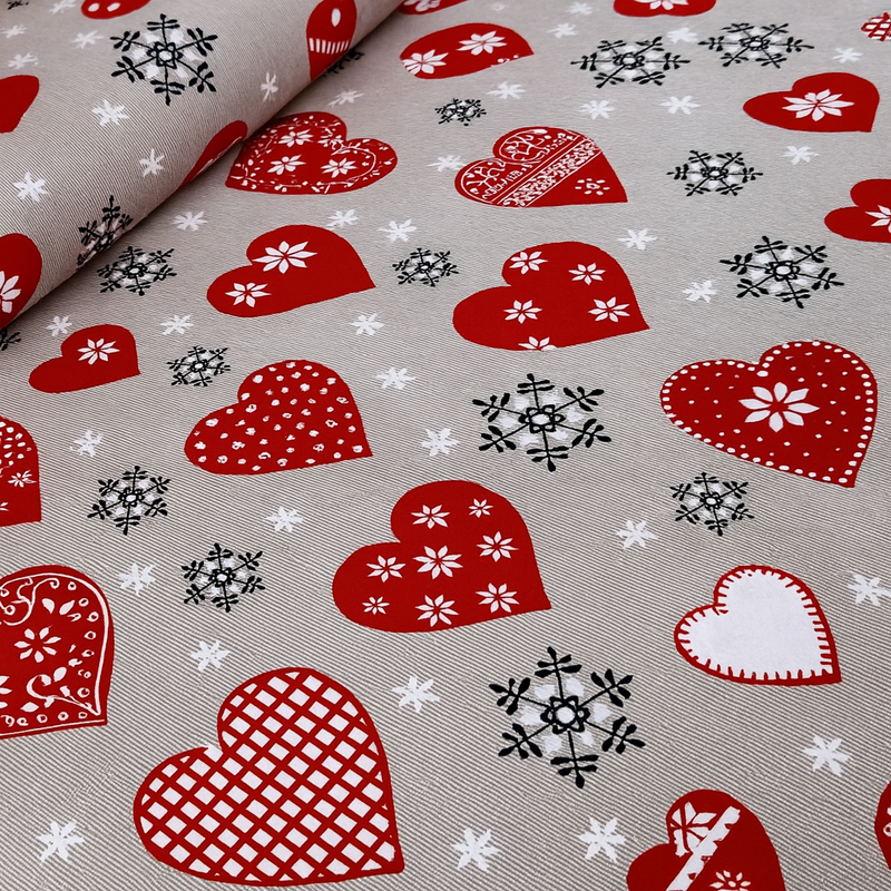 Grey & Red Love Set
