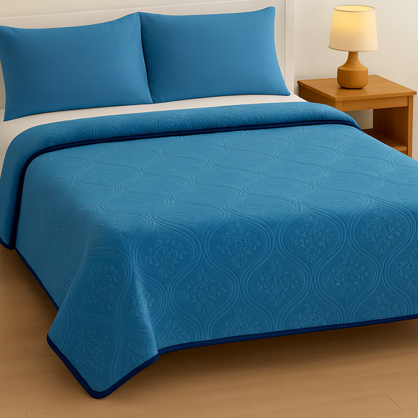 Sky Blue Plush Blanket