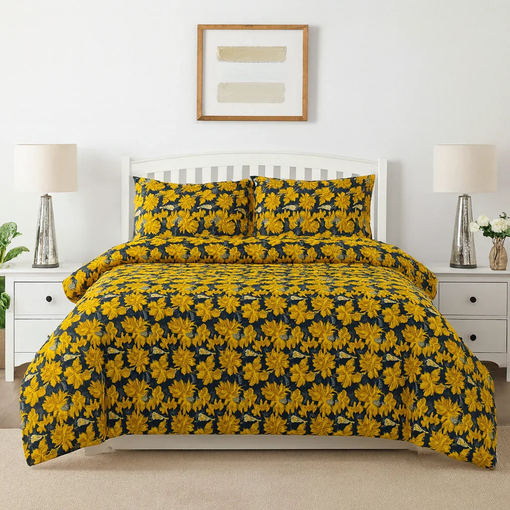 Golden Floral Bunch Set COTTON CRAFT