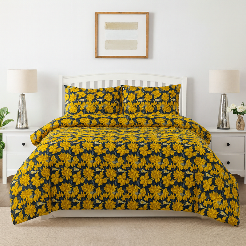 Golden Floral Bunch Set