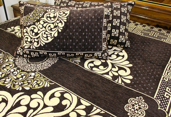 Velvet Bedsheet - Brown