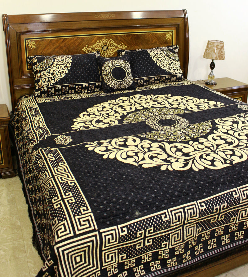 Velvet Bedsheet - Black