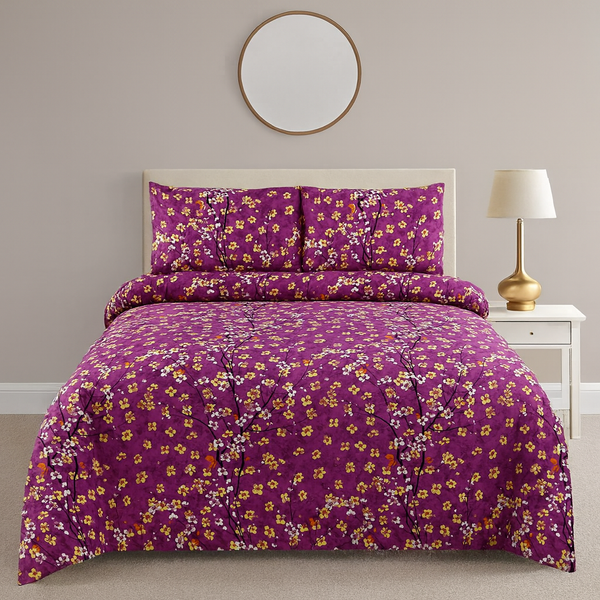 Purple Floral Bunch Set