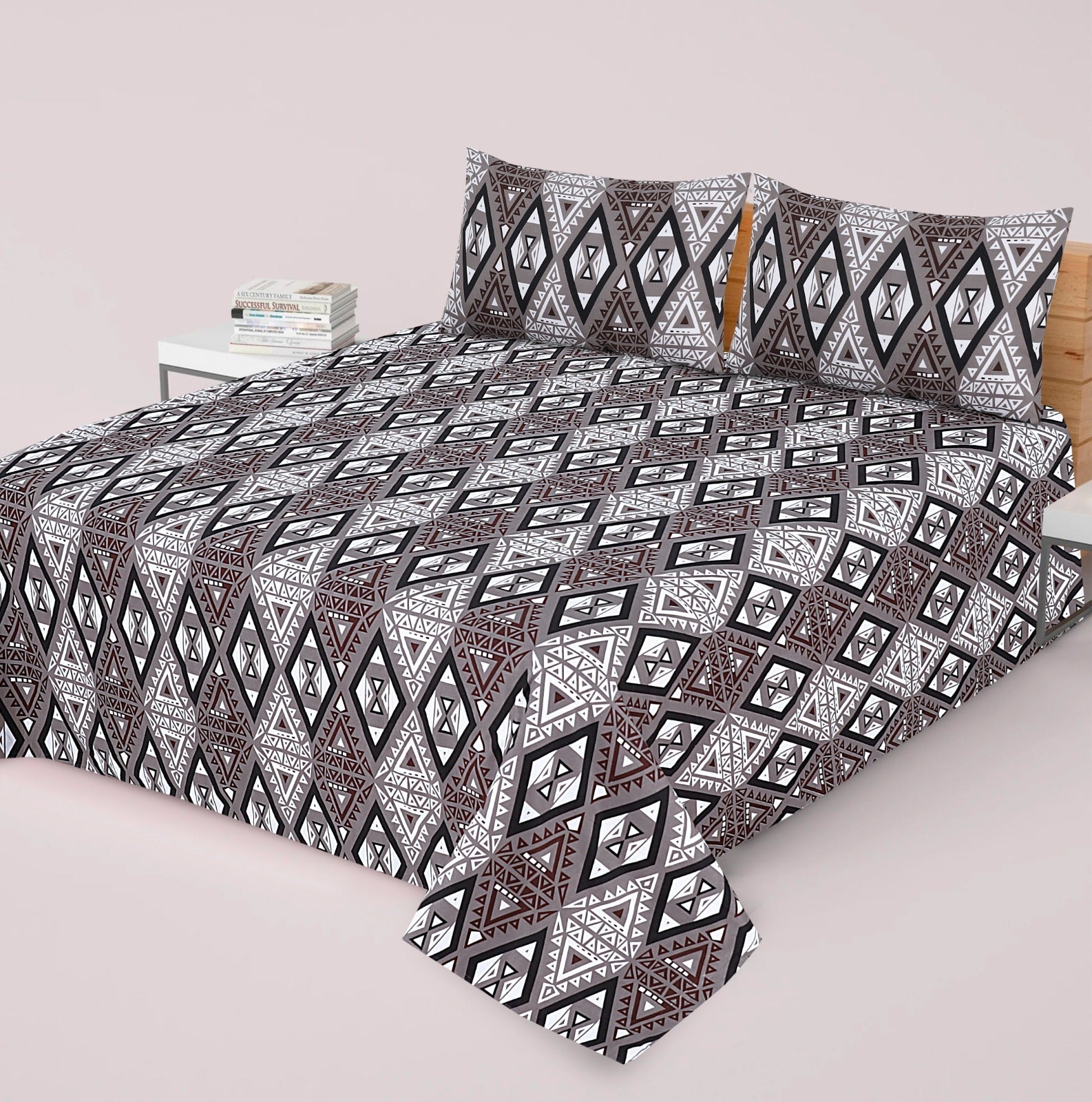 Modern Tribal Design Bedding Set COTTON CRAFT