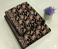 Golden Gardenia Print 2-Piece Unstitched Suit (D-399)